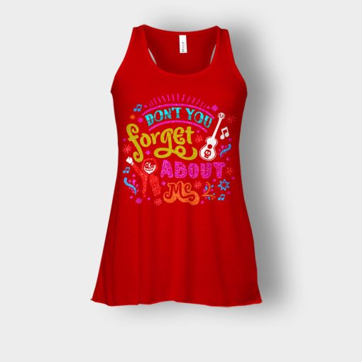 Dont-You-Forget-About-Me-Coco-Inspired-Day-Of-The-Dead-Bella-Womens-Flowy-Tank-Red