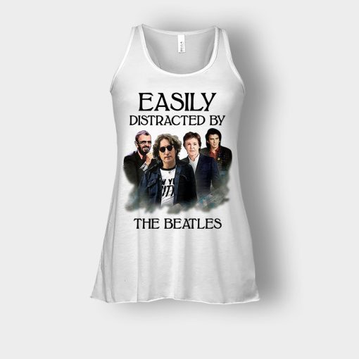 Easily-Distracted-by-The-Beatles-Bella-Womens-Flowy-Tank-White