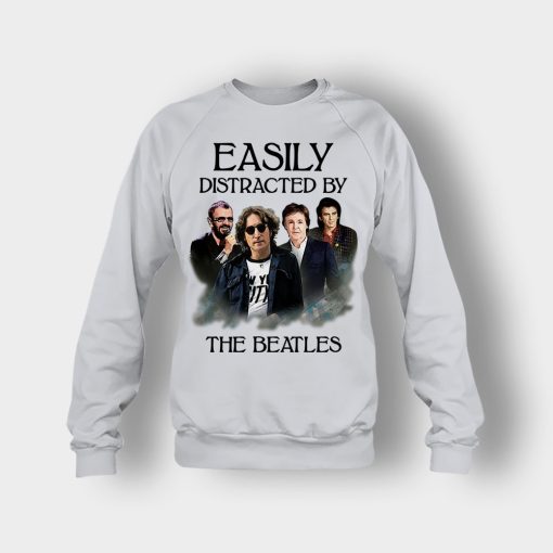 Easily-Distracted-by-The-Beatles-Crewneck-Sweatshirt-Ash