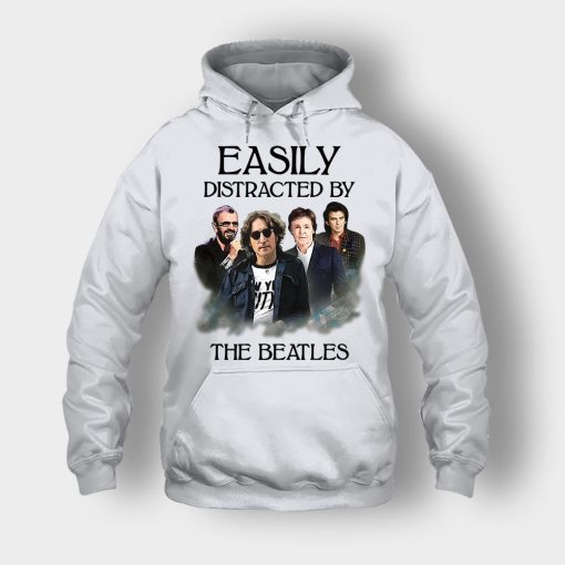 Easily-Distracted-by-The-Beatles-Unisex-Hoodie-Ash