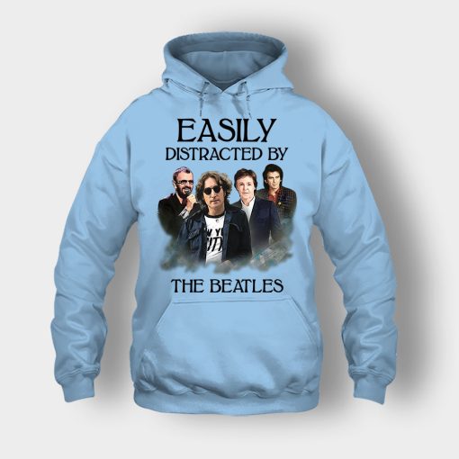 Easily-Distracted-by-The-Beatles-Unisex-Hoodie-Light-Blue