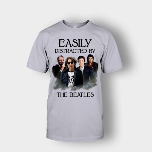 Easily-Distracted-by-The-Beatles-Unisex-T-Shirt-Sport-Grey