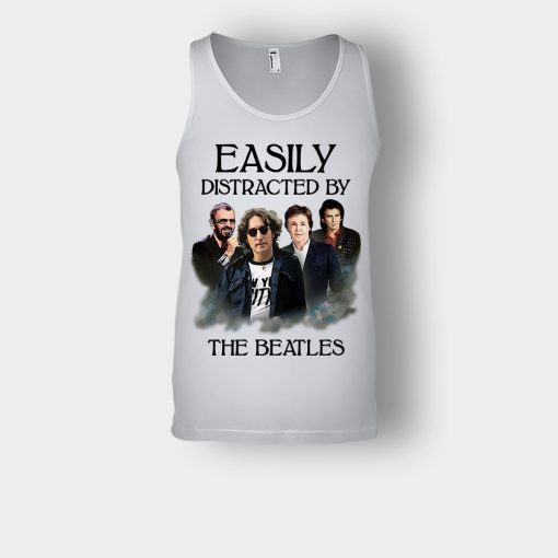 Easily-Distracted-by-The-Beatles-Unisex-Tank-Top-Ash