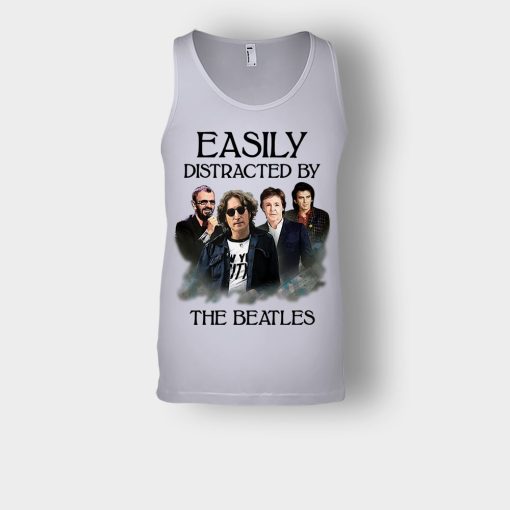 Easily-Distracted-by-The-Beatles-Unisex-Tank-Top-Sport-Grey