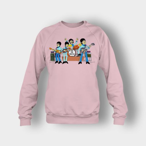 English-rock-band-The-Beatles-Crewneck-Sweatshirt-Light-Pink