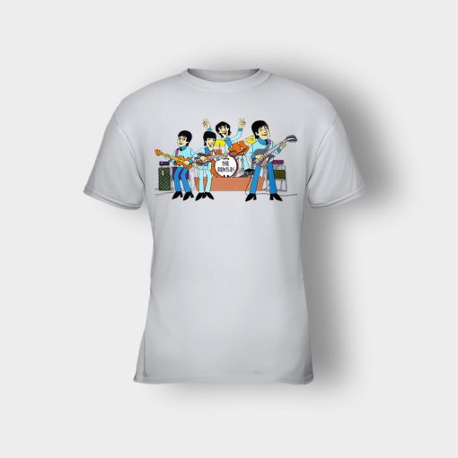 English-rock-band-The-Beatles-Kids-T-Shirt-Ash
