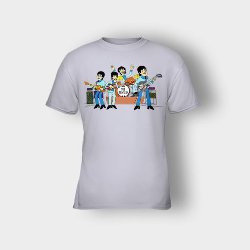 English-rock-band-The-Beatles-Kids-T-Shirt-Sport-Grey
