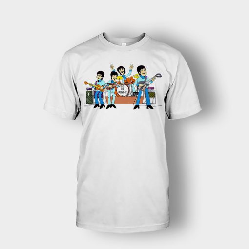 English-rock-band-The-Beatles-Unisex-T-Shirt-White