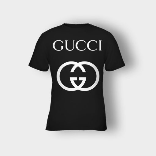 Fashion-Gucci-Art-Kids-T-Shirt-Black