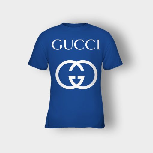 Fashion-Gucci-Art-Kids-T-Shirt-Royal