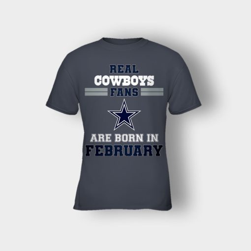 February-Birthday-Dallas-Cowboys-Fan-Kids-T-Shirt-Dark-Heather