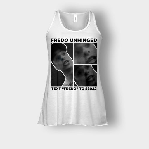 Fredo-Unhinged-Bella-Womens-Flowy-Tank-White