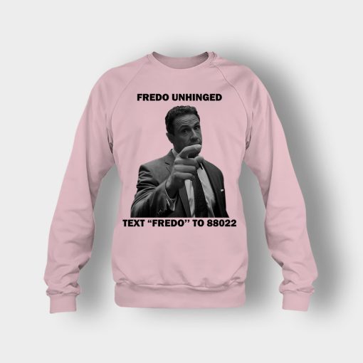 Fredo-Unhinged-Chris-Cuomo-Crewneck-Sweatshirt-Light-Pink