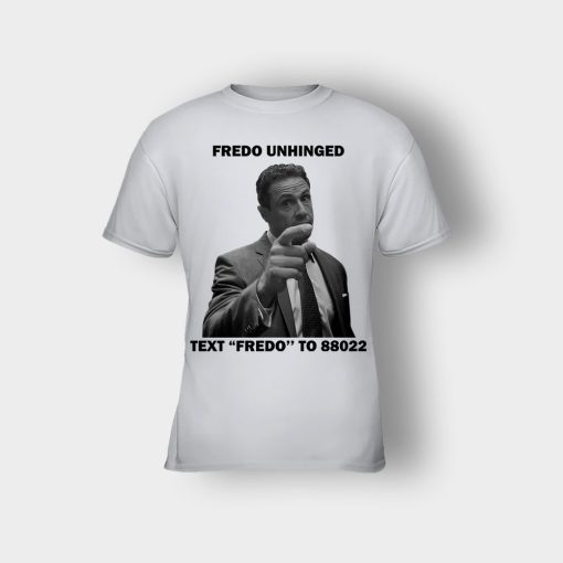 Fredo-Unhinged-Chris-Cuomo-Kids-T-Shirt-Ash