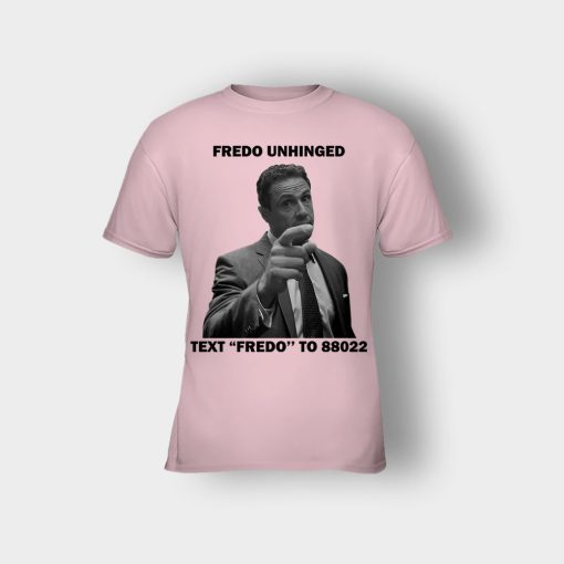 Fredo-Unhinged-Chris-Cuomo-Kids-T-Shirt-Light-Pink