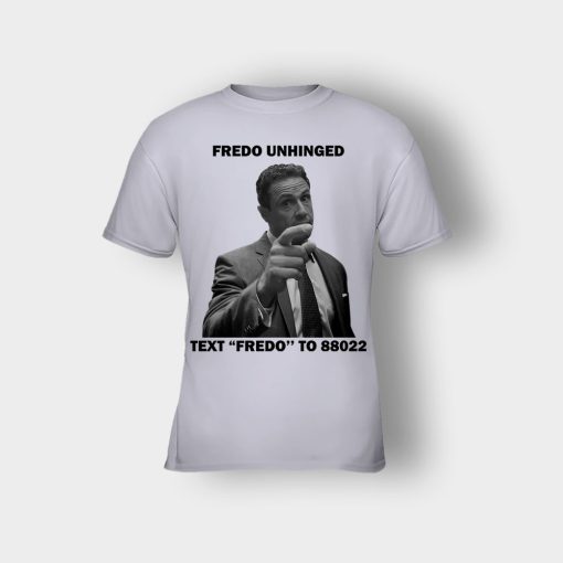 Fredo-Unhinged-Chris-Cuomo-Kids-T-Shirt-Sport-Grey