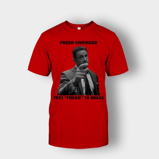 Fredo-Unhinged-Chris-Cuomo-Unisex-T-Shirt-Red