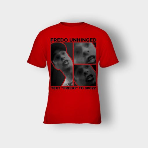 Fredo-Unhinged-Kids-T-Shirt-Red