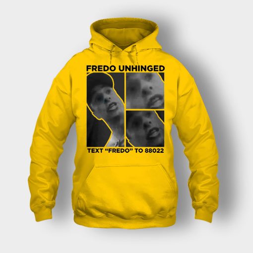 Fredo-Unhinged-Unisex-Hoodie-Gold