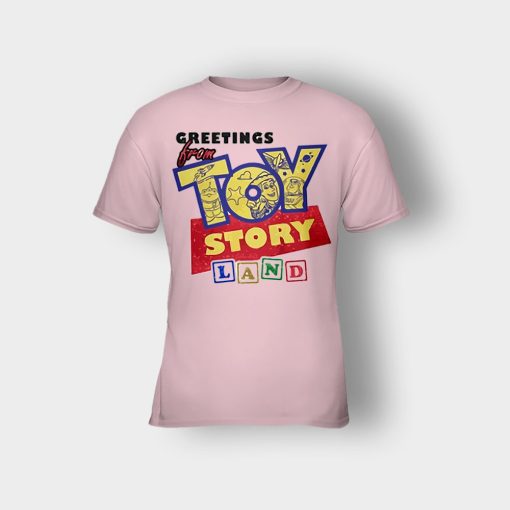 Geetings-From-Disney-Toy-Story-Land-Kids-T-Shirt-Light-Pink