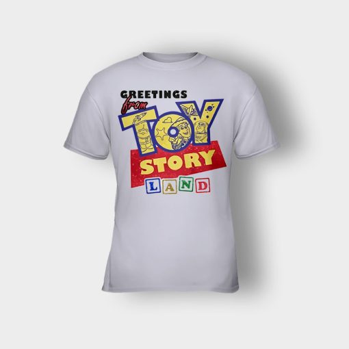Geetings-From-Disney-Toy-Story-Land-Kids-T-Shirt-Sport-Grey