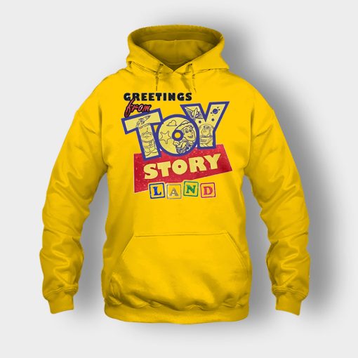 Geetings-From-Disney-Toy-Story-Land-Unisex-Hoodie-Gold