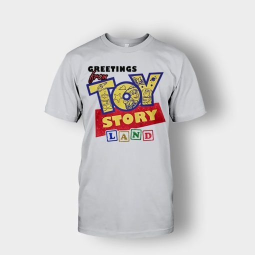 Geetings-From-Disney-Toy-Story-Land-Unisex-T-Shirt-Ash