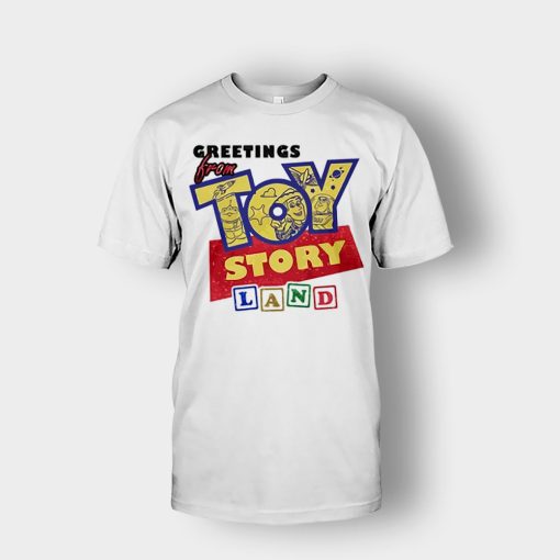 Geetings-From-Disney-Toy-Story-Land-Unisex-T-Shirt-White