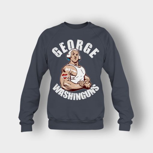 George-Washinguns-George-Washington-Crewneck-Sweatshirt-Dark-Heather