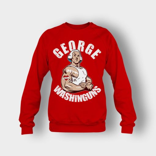 George-Washinguns-George-Washington-Crewneck-Sweatshirt-Red