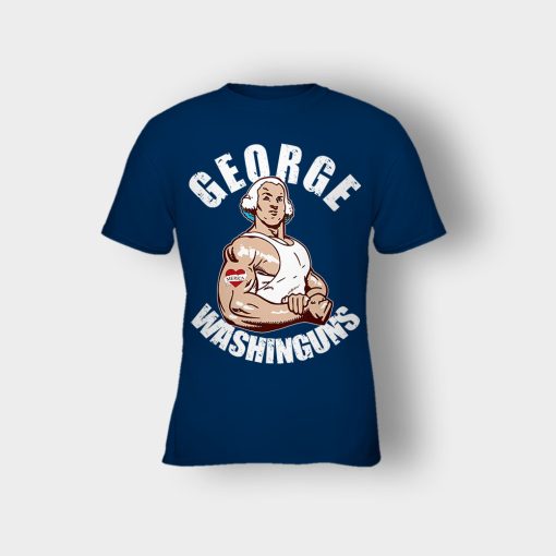 George-Washinguns-George-Washington-Kids-T-Shirt-Navy