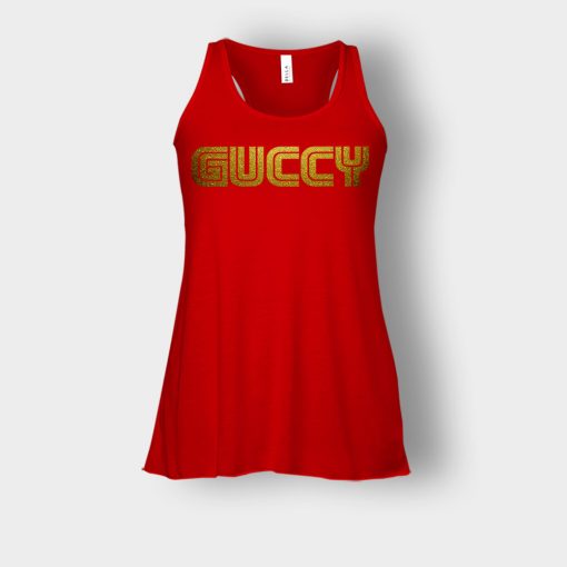 Gold-Guccy-Bella-Womens-Flowy-Tank-Red