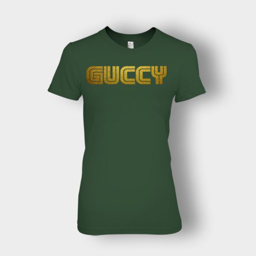 Gold-Guccy-Ladies-T-Shirt-Forest