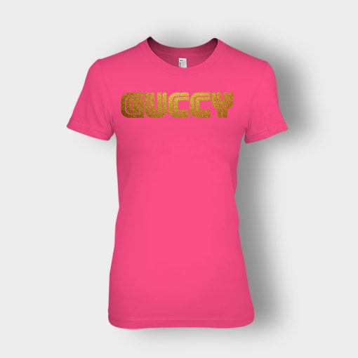 Gold-Guccy-Ladies-T-Shirt-Heliconia