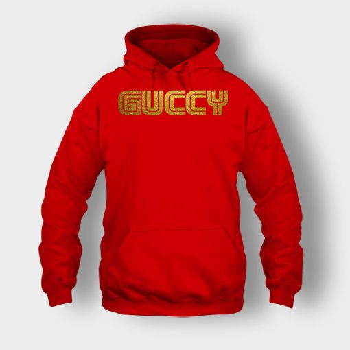 Gold-Guccy-Unisex-Hoodie-Red