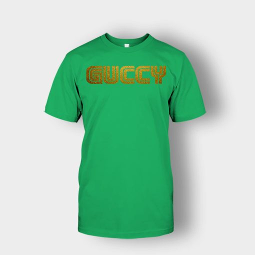 Gold-Guccy-Unisex-T-Shirt-Irish-Green