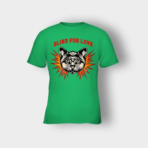 Gucci-2019-Cat-Blind-For-You-Kids-T-Shirt-Irish-Green