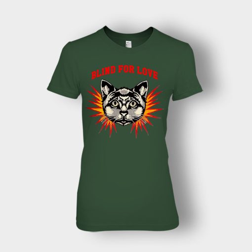 Gucci-2019-Cat-Blind-For-You-Ladies-T-Shirt-Forest