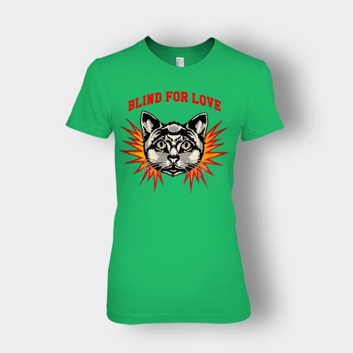 Gucci-2019-Cat-Blind-For-You-Ladies-T-Shirt-Irish-Green