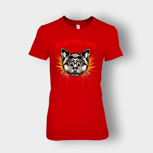 Gucci-2019-Cat-Blind-For-You-Ladies-T-Shirt-Red