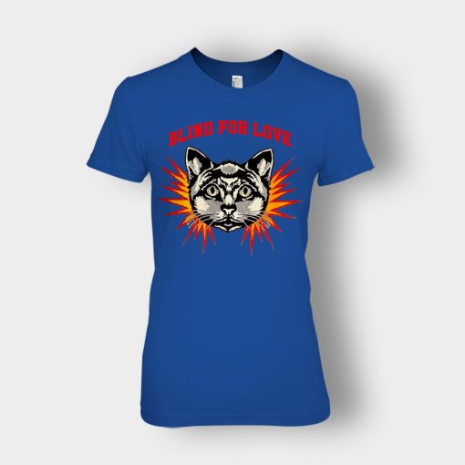 Gucci-2019-Cat-Blind-For-You-Ladies-T-Shirt-Royal