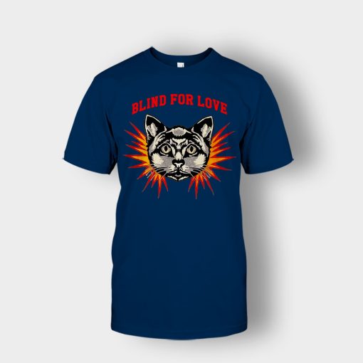 Gucci-2019-Cat-Blind-For-You-Unisex-T-Shirt-Navy