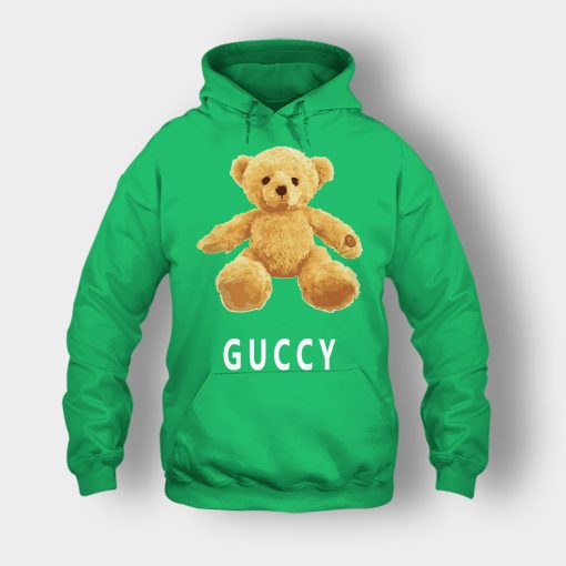 Gucci-Bear-Flush-Unisex-Hoodie-Irish-Green