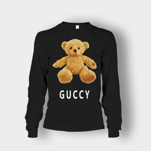 Gucci-Bear-Flush-Unisex-Long-Sleeve-Black