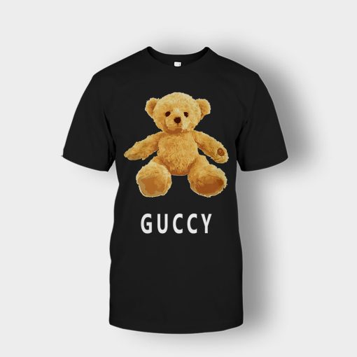 Gucci-Bear-Flush-Unisex-T-Shirt-Black