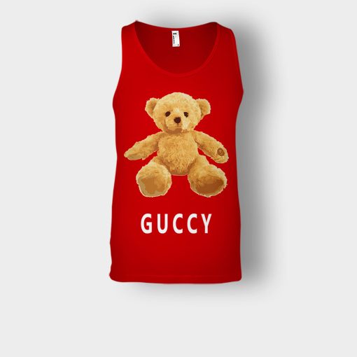 Gucci-Bear-Flush-Unisex-Tank-Top-Red