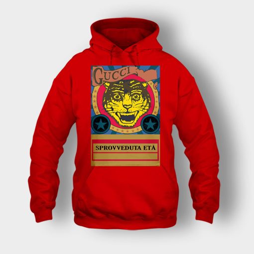 Gucci-Black-Lion-Unisex-Hoodie-Red