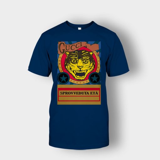 Gucci-Black-Lion-Unisex-T-Shirt-Navy