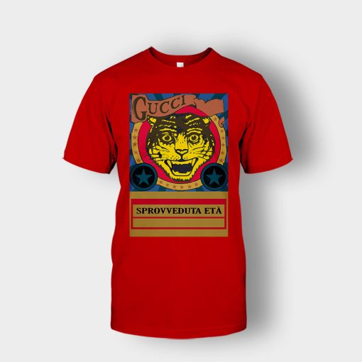 Gucci-Black-Lion-Unisex-T-Shirt-Red