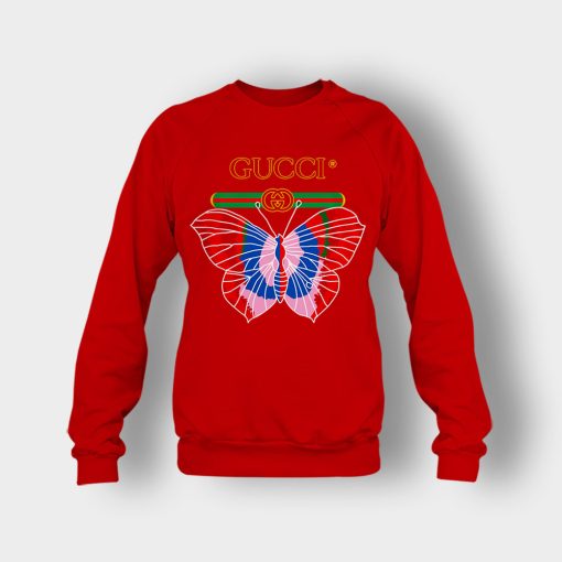 Gucci-Blk-Butterfly-Crewneck-Sweatshirt-Red